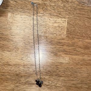 Vintage Brighton Barse Sterling Silver Gem Necklace